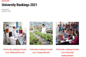 2021麦考林加拿大大学排名发布，今年有哪些新变化？